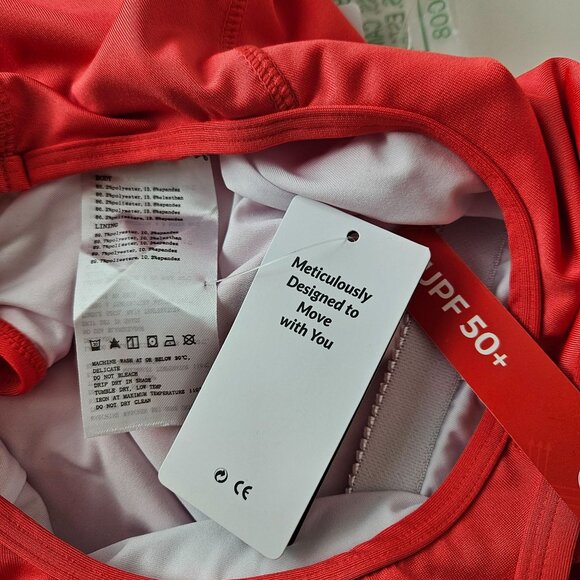 Baleaf Womens Athletic UPF 50+ One-Piece Swimsuit Size 36 Sports Swimming Beach - Picture 12 of 14